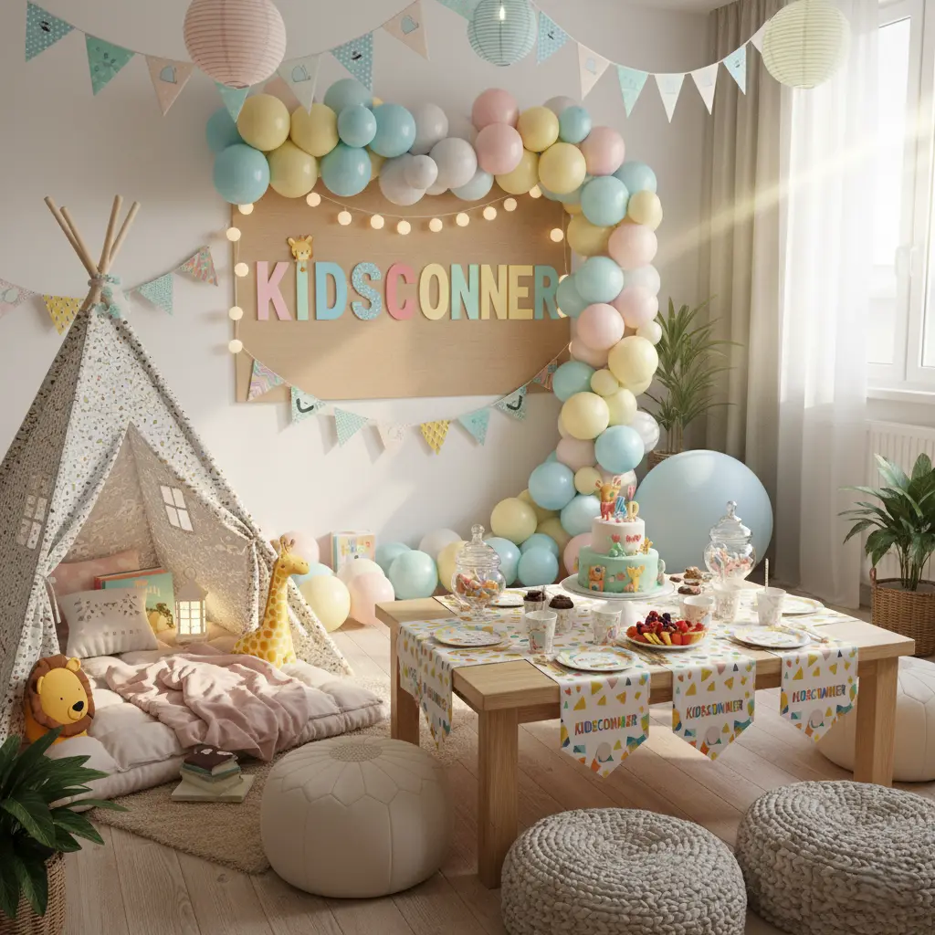 Décoration anniversaire personnalisée enfant et adulte Vendée